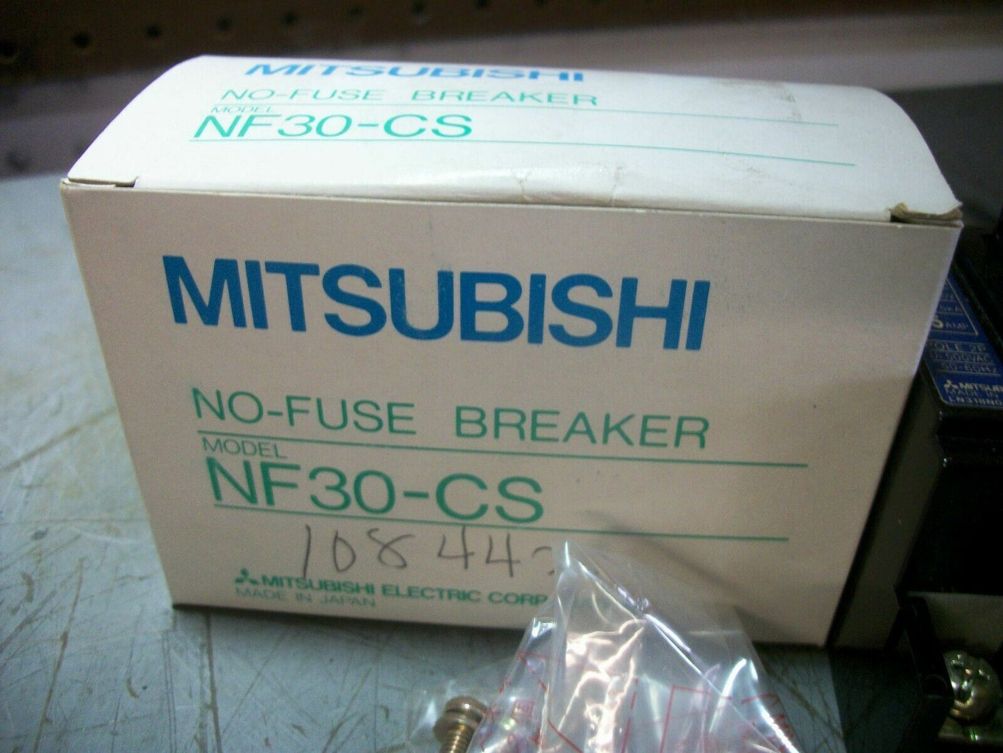 MITSUBISHI NO-FUSE CIRCUIT BREAKER NF30-CS 5AMP 500VOLT 2POLE NIB