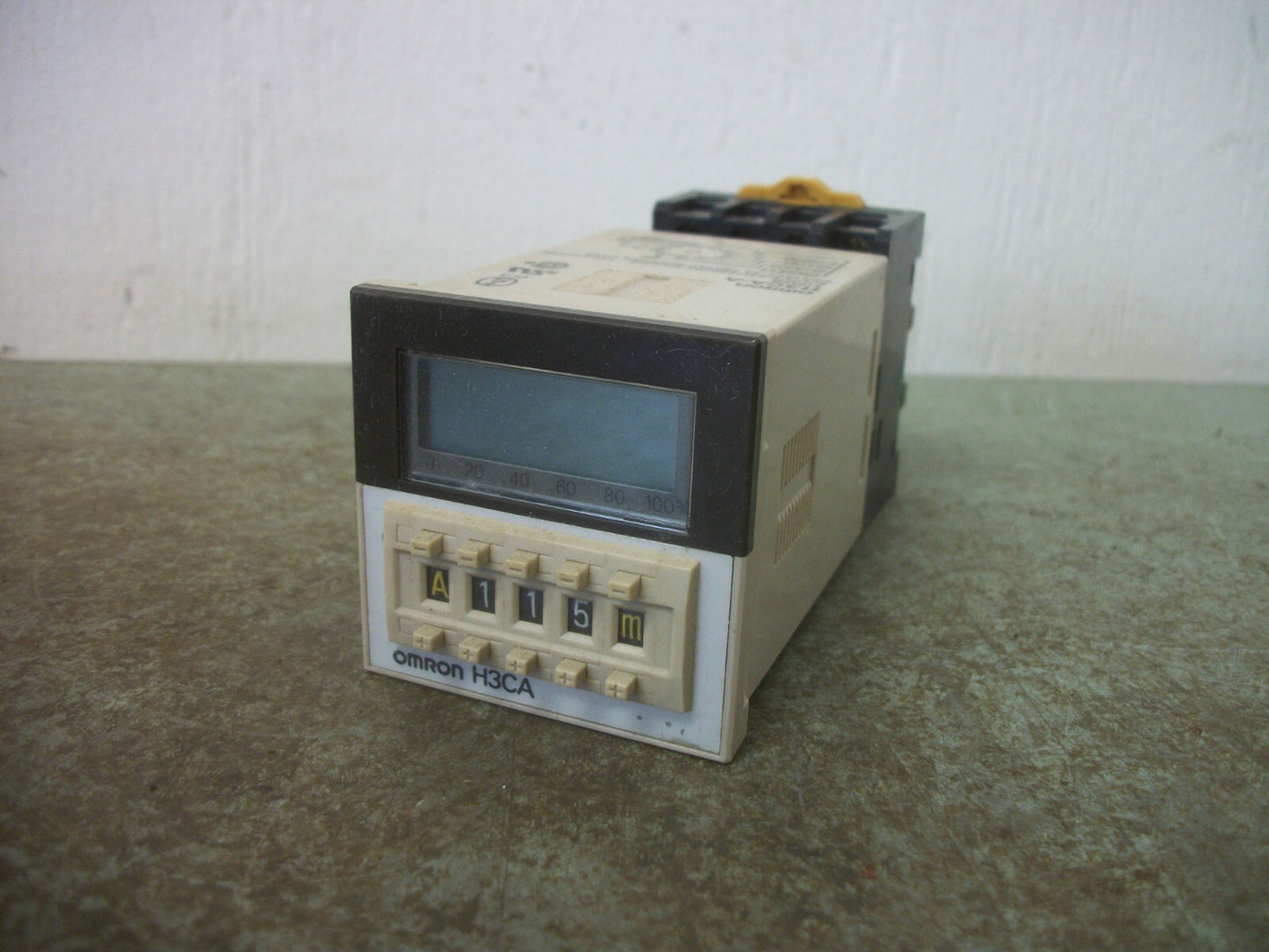 OMRON TIMER MODULE H3CA-A 99.9SEC TO 9990HOUR