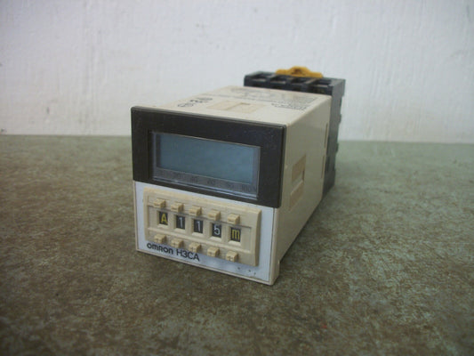 OMRON TIMER MODULE H3CA-A 99.9SEC TO 9990HOUR