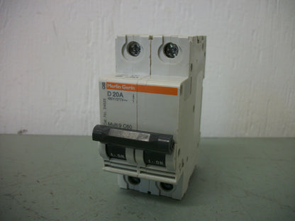 MERLIN GERIN MULTI 9 C60 CIRCUIT BREAKER MG24525 20AMP 480VOLT 2POLE