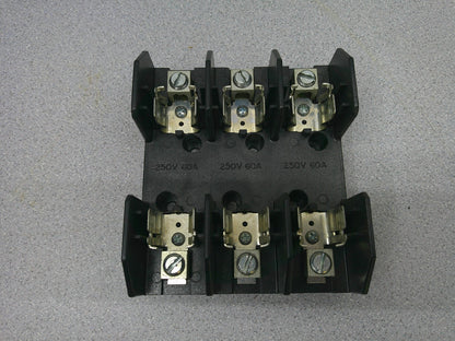 MARATHON CLASS H FUSEHOLDER F60A3B 60AMP 250VOLT 3POLE