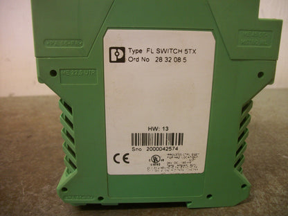PHOENIX CONTACT 5-PORT ETHERNET FL SWITCH 5TX 2832085