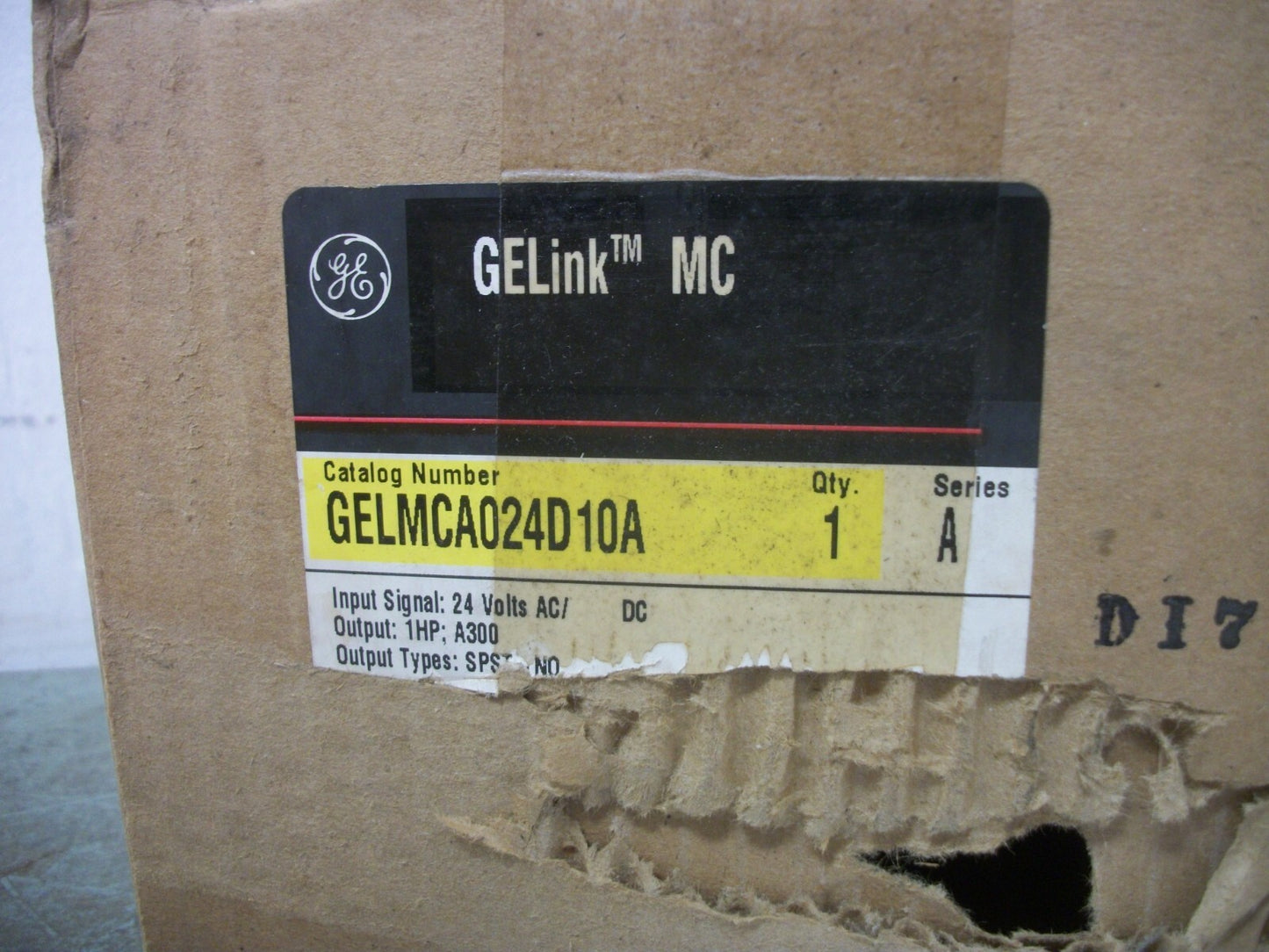 GE GELINK MC SDS & DEVICENET MOTOR CONTROL BLOCK GELMCA024D10A NIB