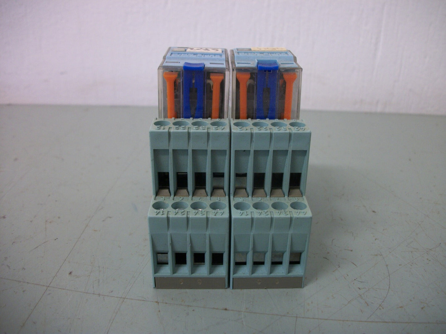 RELECO LOT OF 2 4PDT RELAYS C9-A41-FX 24VCOIL 3AMP