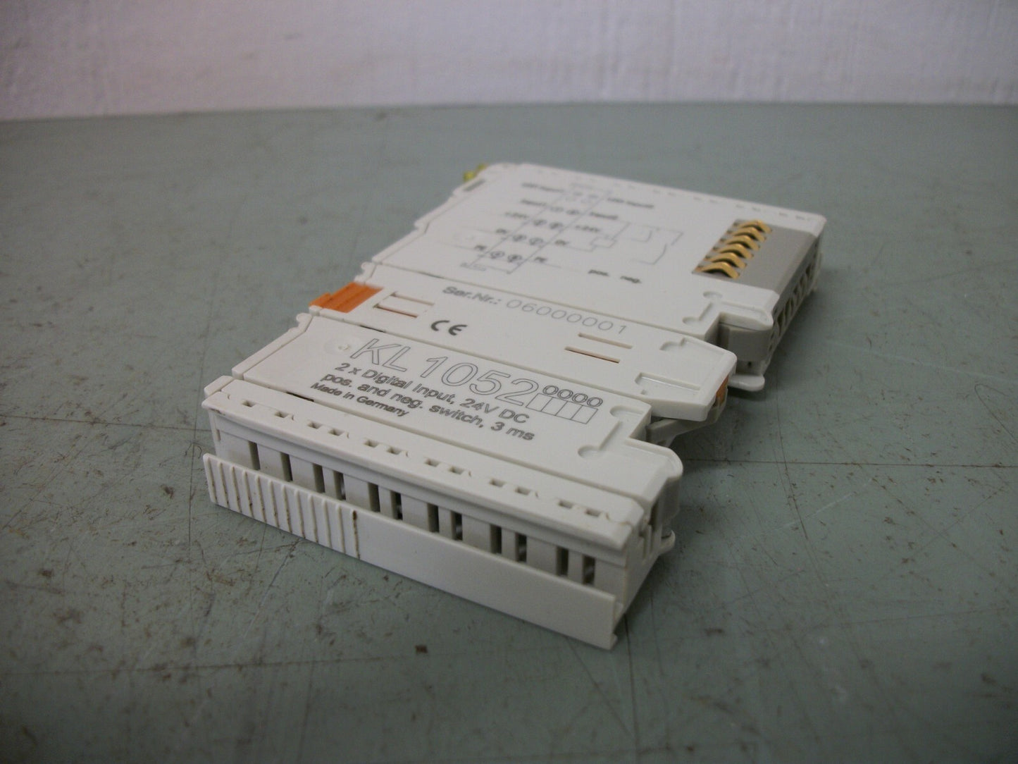 BECKHOFF 2-CHANNEL DIGITAL INPUT TERMINAL MODULE KL1052