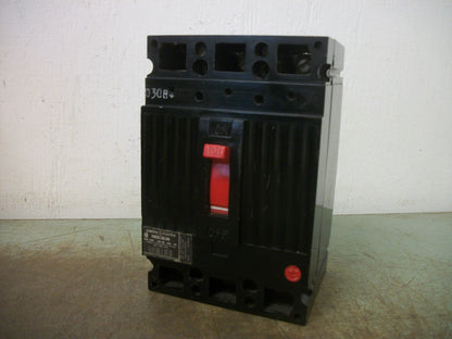 GE THED CIRCUIT BREAKER THED136100 100AMP 600VOLT 3POLE BLACK