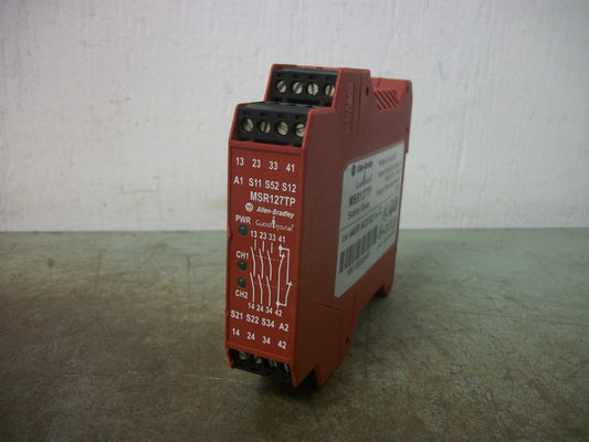 ALLEN-BRADLEY GUARDMASTER MSR127TP SAFETY RELAY 440R-N23132