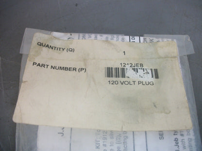 JEB 120 VOLT PLUG 1212 NEW
