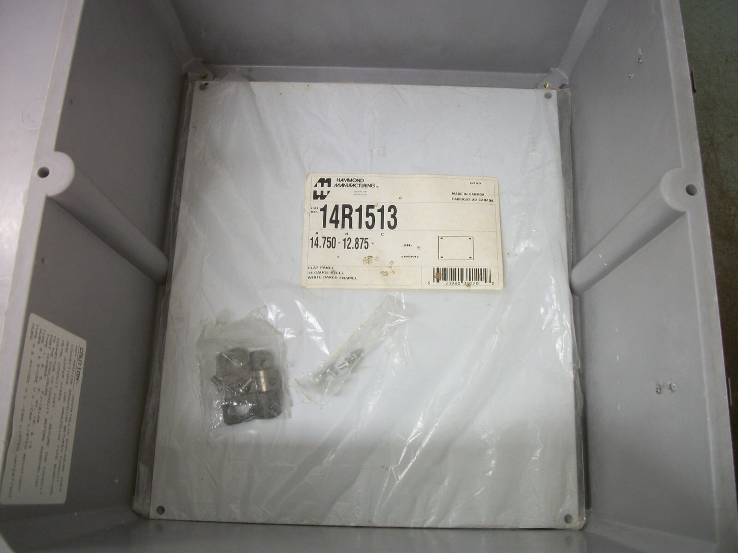 HAMMOND NON-METALLIC 16 X 14 X 8 ENCLOSURE TYPE 1,2,3,4,4X,12,13 PJ-16148 NEW