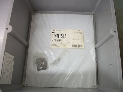 HAMMOND NON-METALLIC 16 X 14 X 8 ENCLOSURE TYPE 1,2,3,4,4X,12,13 PJ-16148 NEW