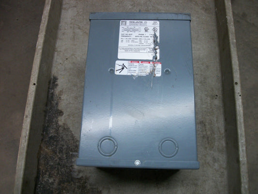 SQUARE D 3KVA 1PH TRANSFORMER TYPE 3R 3S1F HV 240X480 LV 120/240