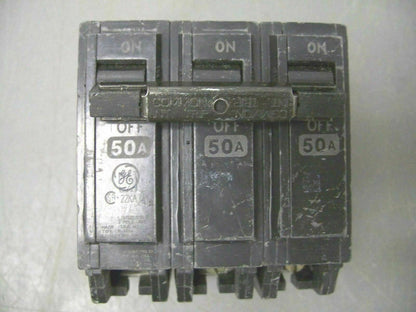 GE THHQB CIRCUIT BREAKER THHQB32050 50AMP 240VOLT 3POLE 22kA