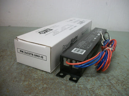 EIKO POWER MASTER ELECTRONIC BALLAST PM-2X32T8-UNV-IS 120-277VOLT NIB