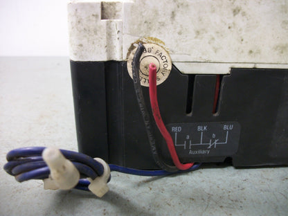 CUTLER-HAMMER HMCP CIRCUIT BREAKER HMCP007CDC 7AMP 600VOLT 3POLE W/AUX