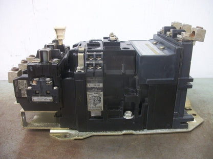 ALLEN-BRADLEY SIZE 3 MOTOR STARTER 509-DOD 90AMP 120VCOIL 3PH 600V 50HP
