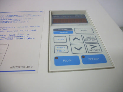 YASKAWA VARISPEED 676VH3 15HP INVERTER DRIVE CIMR-VHS4011 460VOLT 3PH 15KVA