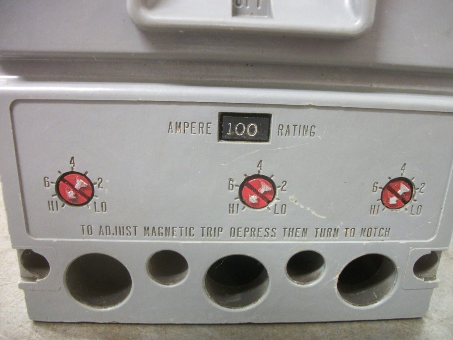 WESTINGHOUSE HKA CIRCUIT BREAKER HKA3225F 225AMP 600VOLT 3POLE W/100A TRIP