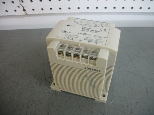OMRON POWER SUPPLY S82K-05024 24VDC 2.1AMP