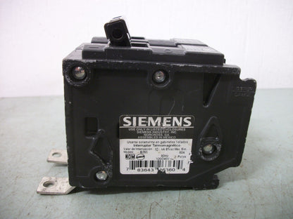 SIEMENS BL CIRCUIT BREAKER B260 60AMP 240VOLT 2POLE NOB
