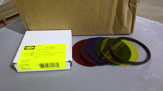 HUBBELL COLT LENS KIT 5 COLOR LENSES W/ MOUNTING GASKET BUL-COLOR NIB