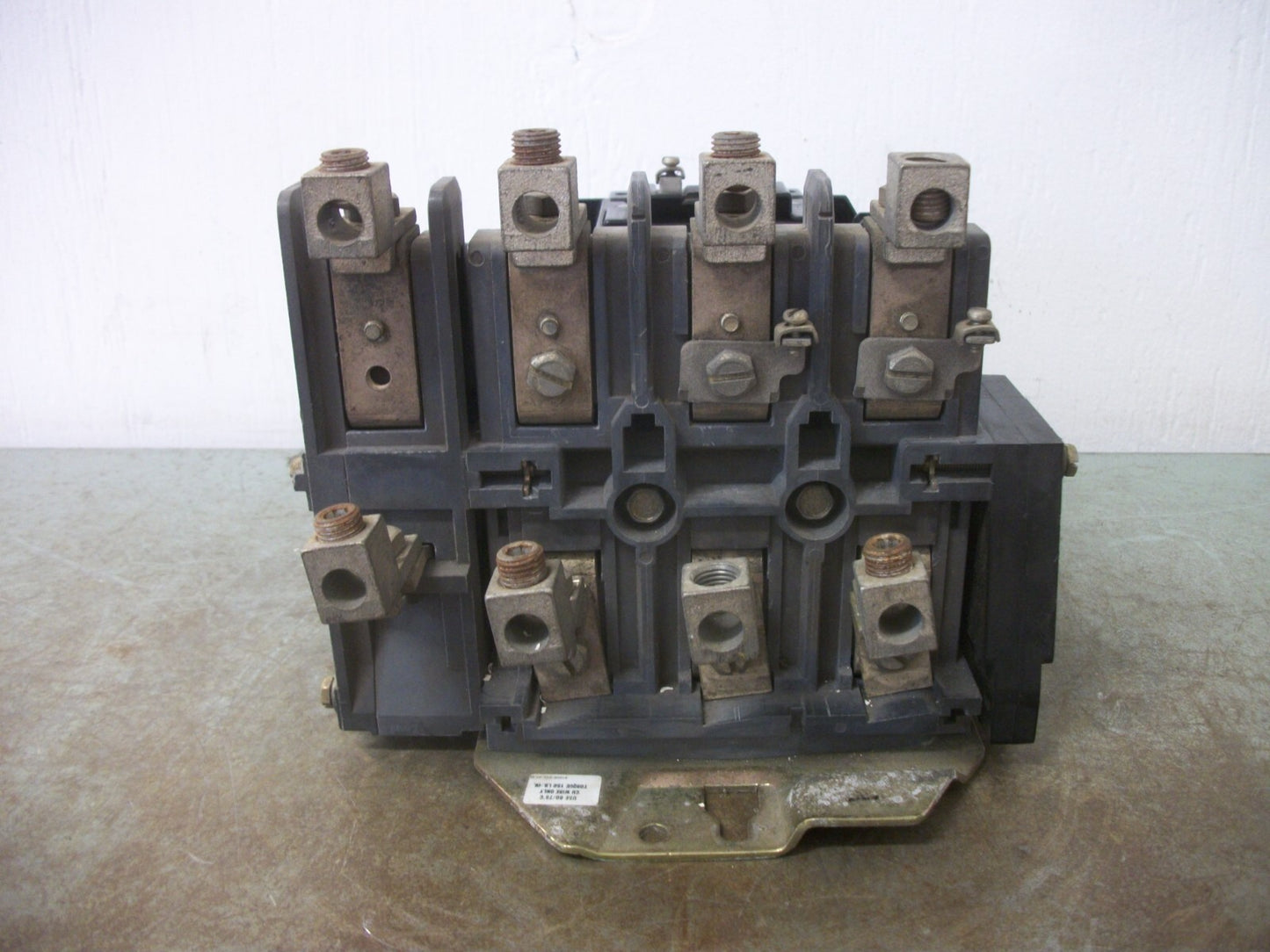 ALLEN-BRADLEY SIZE 3 CONTACTOR 500-DOD940 90AMP 120VCOIL 3PH 600VOLT 50HP