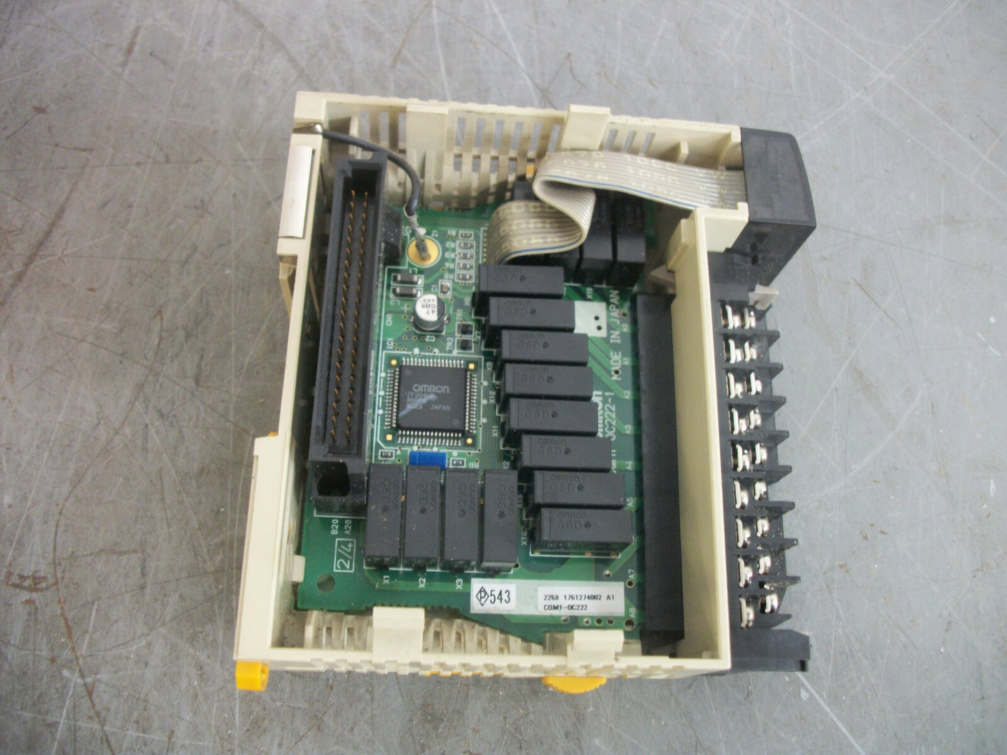 OMRON OUTPUT UNIT CQM1-OC222