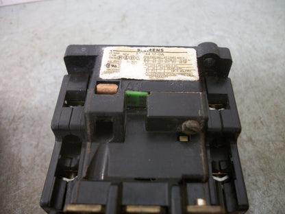 SIEMENS CONTACTOR 3TB4417-0A 45AMP 115VCOIL 3PH 600V 20HP