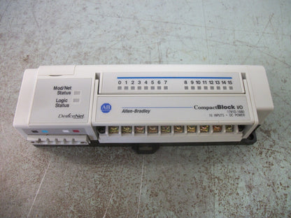 ALLEN-BRADLEY 16-INPUT COMPACTBLOCK I/O 1791D-16B0