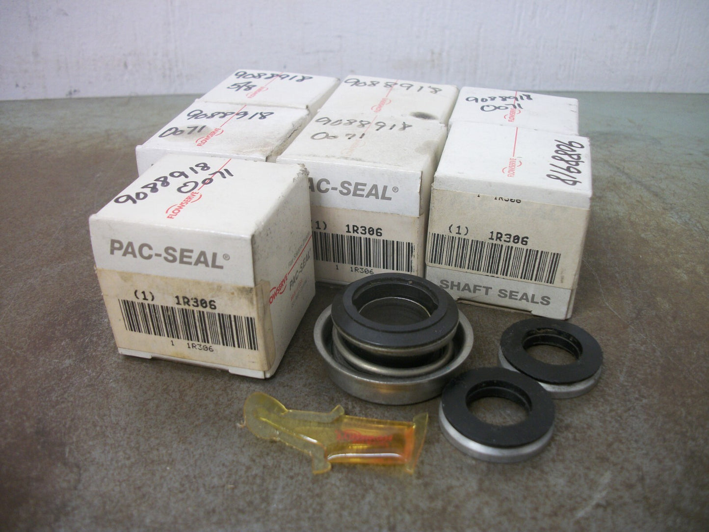 FLOWSERVE LOT OF 7 PAC-SEAL SHAFT SEAL KITS 1R306 NIB