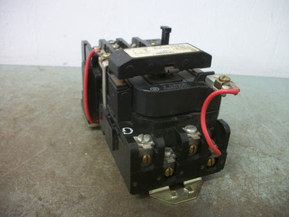 GE SIZE 0 MOTOR STARTER CR306B0** 18AMP 120VCOIL 3PH 600V 5HP