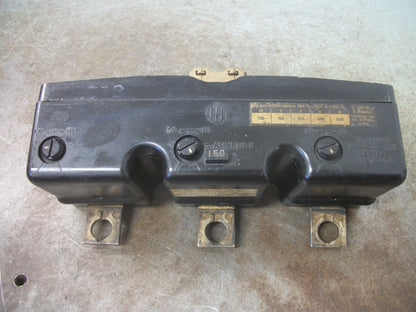 SIEMENS ITE CIRCUIT BREAKER TRIP UNIT JL3T150 150AMP 600VOLT 3POLE