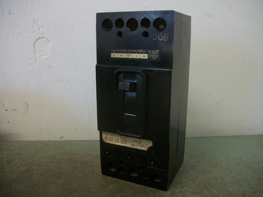 SIEMENS ITE FJ3 CIRCUIT BREAKER FJ3B100 100AMP 600VOLT 3POLE