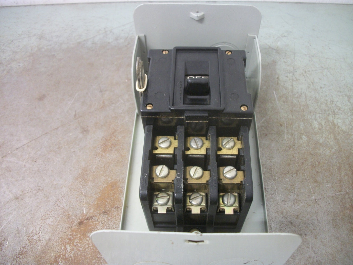 GE MANUAL MOTOR STARTER CR1062S1B 600VOLT 3PH 10HP