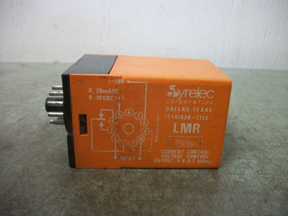 SYRELEC CURRENT/VOLTAGE RELAY LMR 110VOLT