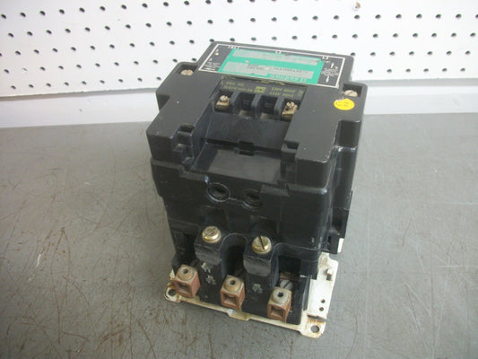 SQUARE D SIZE 3 CONTACTOR 8502EQE691 120VCOIL 3PH 415VOLT 67HP