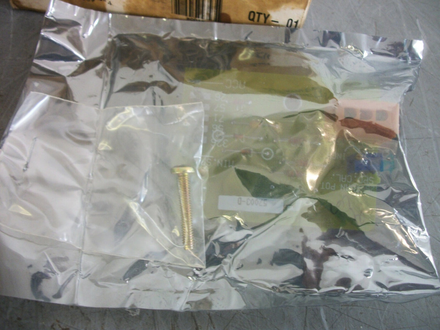 RELIANCE VS DRIVE VOLTAGE/TACHOMETER FOLLOWER KIT 14C223 NIB