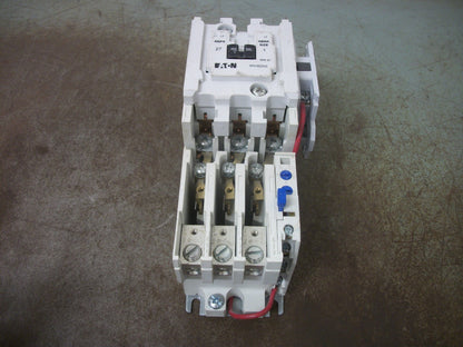 CUTLER-HAMMER SIZE 1 MOTOR STARTER AN16DN0 27AMP 120VCOIL 3PH 600V 10HP