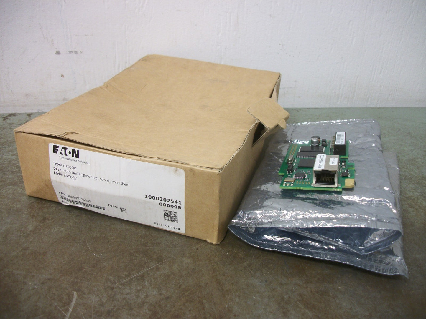 CUTLER-HAMMER ETHERNET/IP (ETHERNET) BOARD OPTCQV NIB