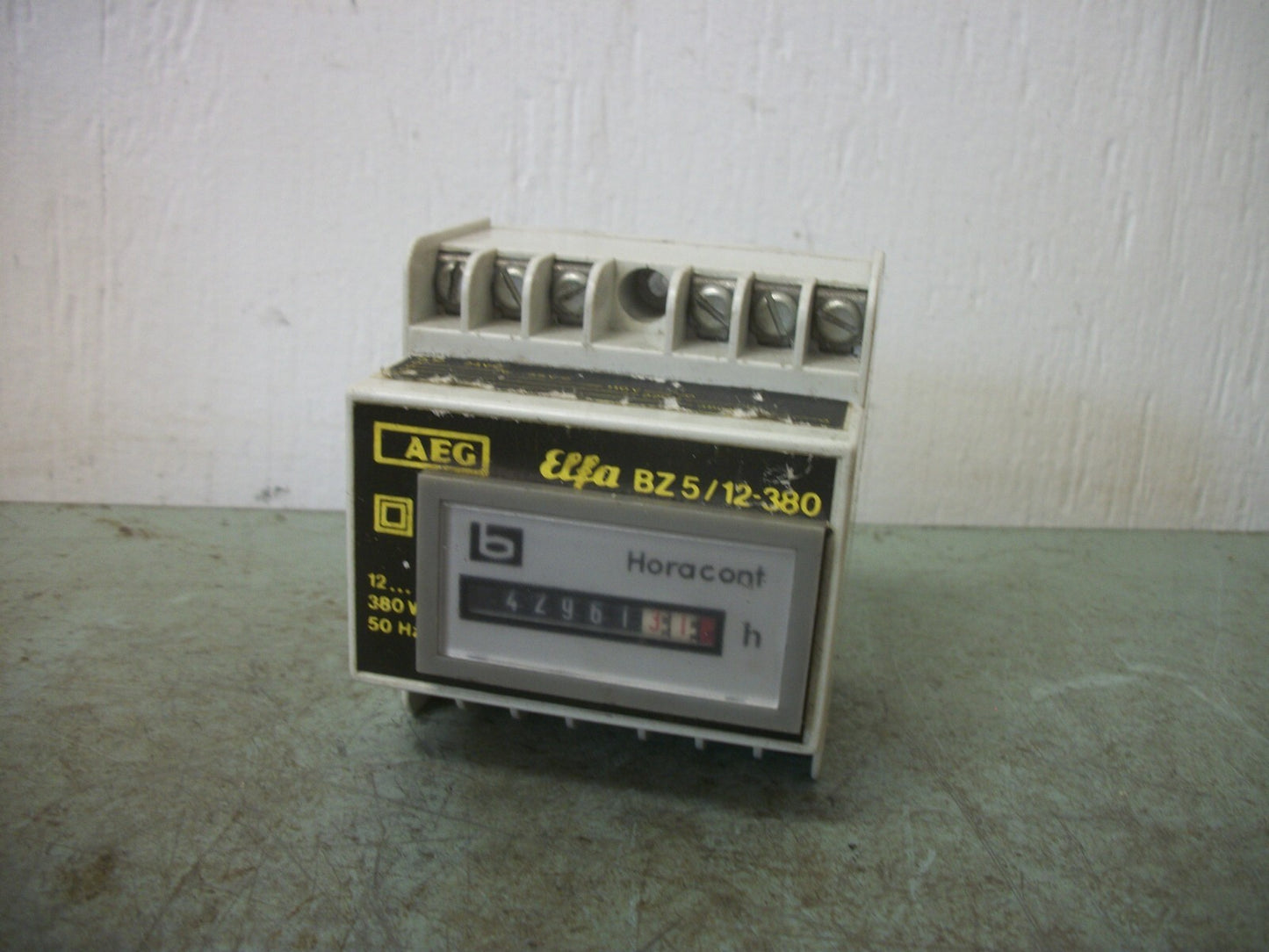 AEG EFFA RUN HOUR COUNTER MODULE BZ5/12-380 12-380VOLT