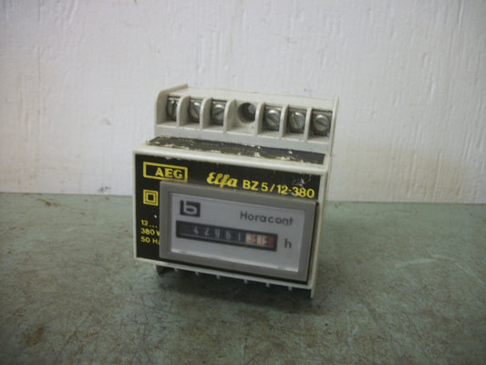 AEG EFFA RUN HOUR COUNTER MODULE BZ5/12-380 12-380VOLT