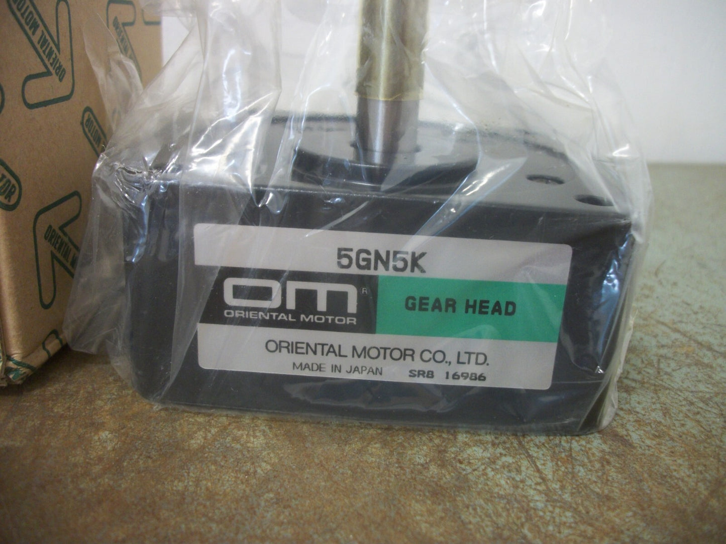 ORIENTAL MOTOR GEAR HEAD 5GN5K NIB