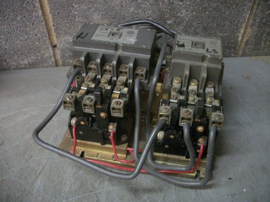 WESTINGHOUSE SIZE 2 TWO SPEED MOTOR STARTER A201K2EA A200M2CACM 45AMP 120VCOIL