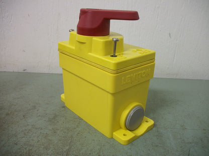 LEVITON ON/OFF TOGGLE DISCONNECT SWITCH TYPE 4,4X,12