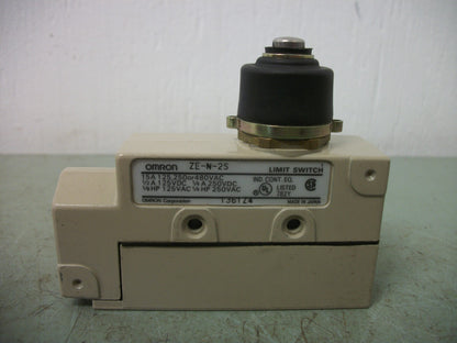 OMRON LIMIT SWITCH ZE-N-2S NOB
