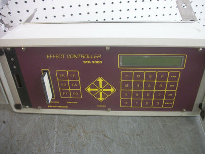 BRUNO AMSLER EFFECT CONTROLLER STG 3000 W/MEMORY CARD