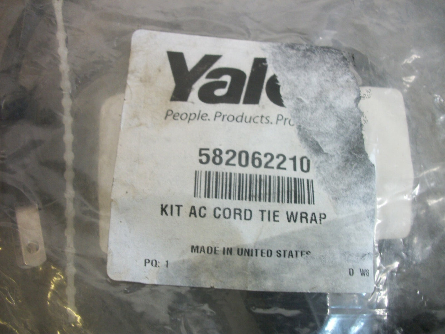 YALE AC CORD TIE WRAP KIT 582062210 NEW