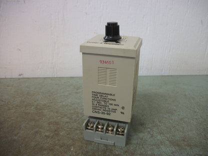 POTTER & BRUMFIELD PROGRAMMABLE TIME DELAY RELAY CNS-35-92 0.1SEC TO 100MIN