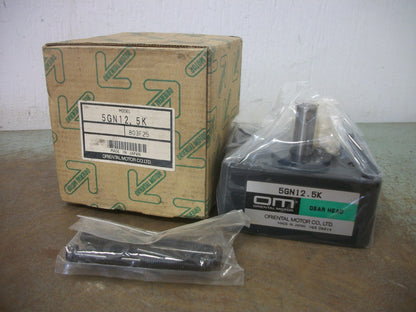 ORIENTAL MOTOR GEAR HEAD 5GN12.5K NIB