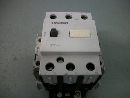 SIEMENS CONTACTOR 3TF4422-0A 55AMP 110VCOIL 3PH 600V 25HP