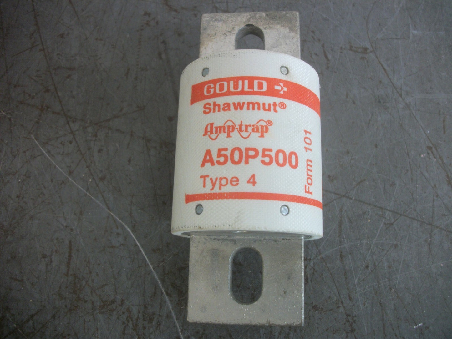 GOULD SHAWMUT AMP-TRAP TYPE 4 FUSE A50P500 500AMP 500VOLT NOB